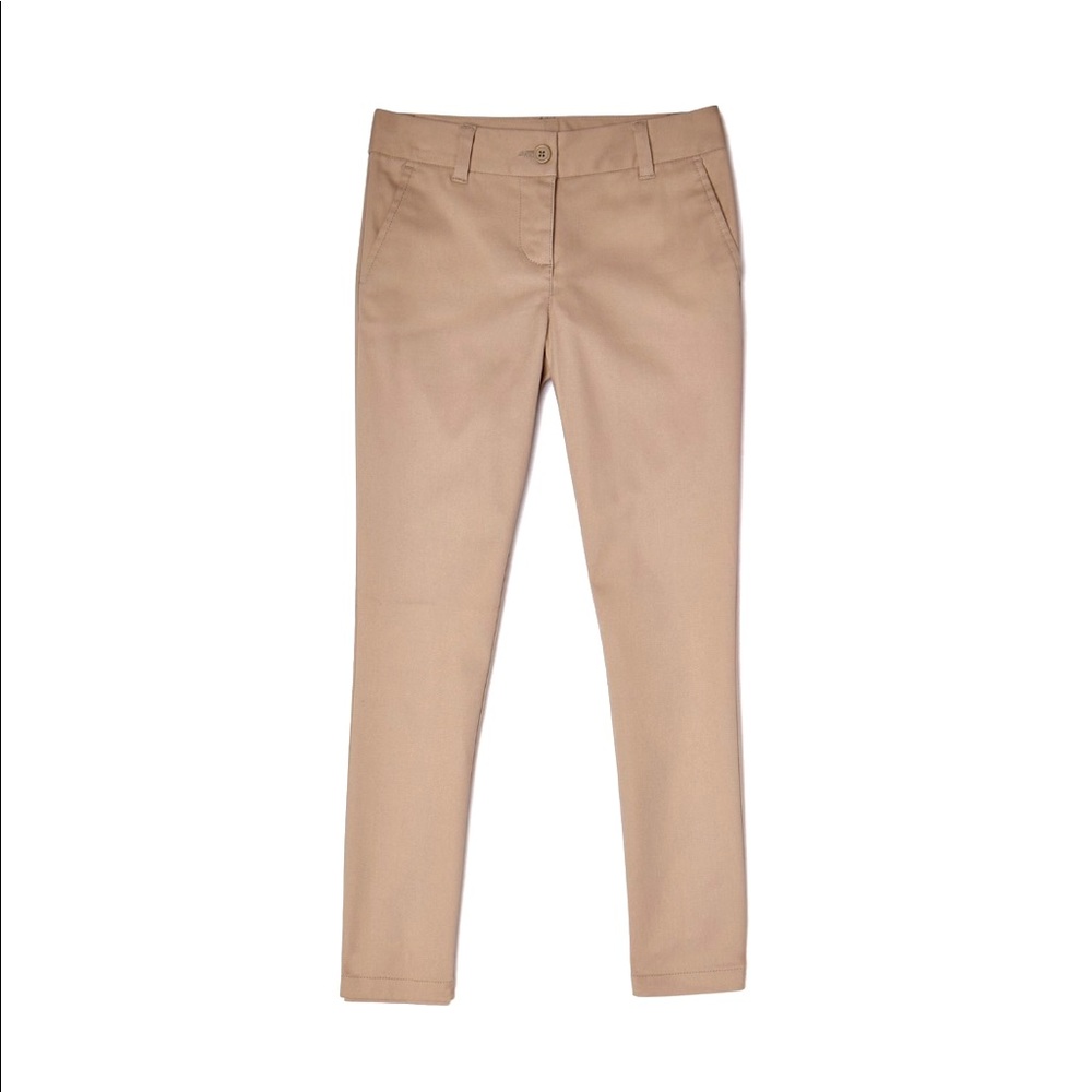 COPY - COPY - Girls Khaki Pants (Uniform) Never worn still in packaging